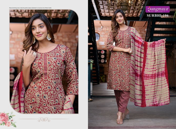 Surbhi By Rangmaya Trending Readymade Suits Catalog
